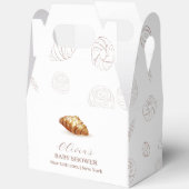 ベーカリーペストリーパンでオーブンの赤ちゃんシャワー フェイバーボックス (見開き)