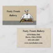 ベーカリーペストリー名刺 名刺 (正面/裏面)