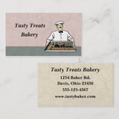 ベーカリーペストリー名刺 名刺 (正面/裏面)