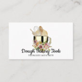 ベーカリーホームシェフパティッセリーパストリーケーキ生地 名刺 (正面)