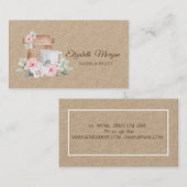 ベーカリーミキサーフラワークラフト 名刺 (正面/裏面)