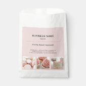 ベーカリーミニマルピンクカスタム写真事業 フェイバーバッグ (正面)