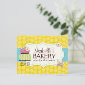 ベーカリーメールアウトチラシ/はがき ポストカード (スタンド正面)