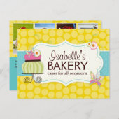 ベーカリーメールアウトチラシ/はがき ポストカード (正面/裏面)
