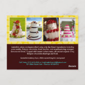 ベーカリーメールアウトチラシ/はがき ポストカード (裏面)