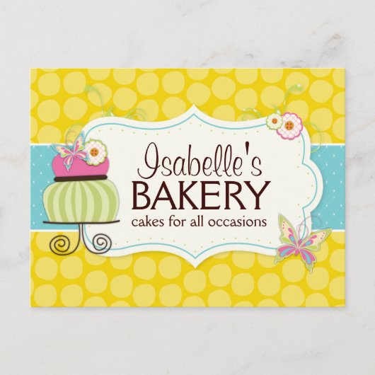 ベーカリーメールアウトチラシ/はがき ポストカード (正面)