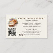 ベーカリーモダンウォーター色パン 名刺 (裏面)