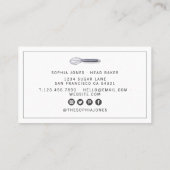 ベーカリーモダンシェフカテラーウォーターカラーウィスク 名刺 (裏面)