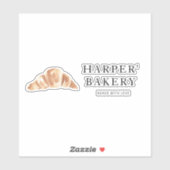 ベーカリーモダンプロフェッショナルロゴビジネス シール (シート)