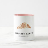 ベーカリーモダンプロフェッショナルロゴ名刺 マグカップ (中央)