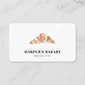 ベーカリーモダンプロフェッショナルロゴ名刺 名刺 (正面)