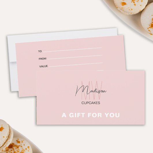 ベーカリーモノグラムロゴ事業用贈与証