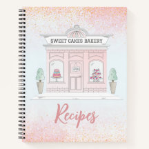 ベーカリーレシピ | ピンクのグリッター店先 |