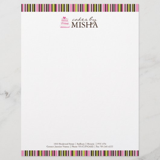 ベーカリーレターヘッド レターヘッド (正面)