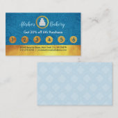 ベーカリーロイヤリティカード名刺 名刺 (正面/裏面)