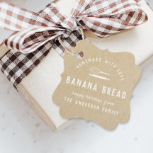 ベーカリーロゴホリデーベーキングギフトクラフト