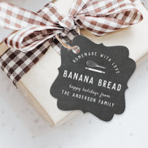 ベーカリーロゴホリデーベーキングギフトシャルボード