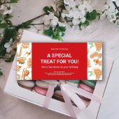 ベーカリー休暇提供ビジネスロゴギフト券