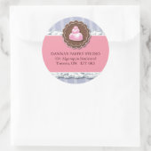 ベーカリー住所 シール (バッグ)