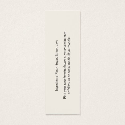 ベーカリー価格ラベル (裏面)