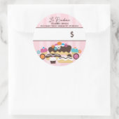 ベーカリー価格包装スイーツベーキングパティシエ ラウンドシール (バッグ)