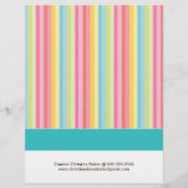 ベーカリー価格表フライヤー チラシ (裏面)