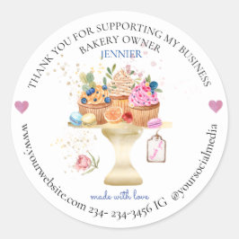 ベーカリー包装シール ラウンドシール