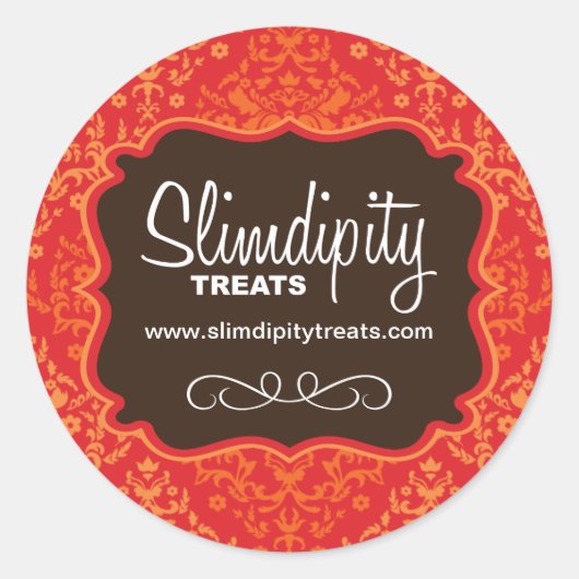 ベーカリー包装シール ラウンドシール (正面)