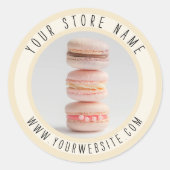 ベーカリー包装シール ラウンドシール (正面)