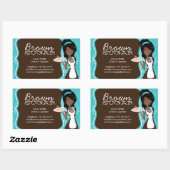 ベーカリー包装シール 長方形シール (シート)