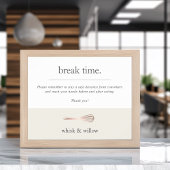 ベーカリー又はケーターブレークルーム/キッチンコビデセーフティ ポスター