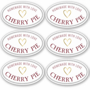 ベーカリー又はハート付き市場の食品ラベル シール