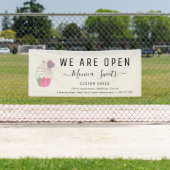 ベーカリー及びカエリーのビジネスショップバナー 横断幕 (インサイチュ)