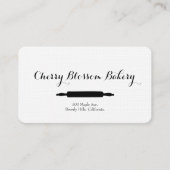 ベーカリー名刺、ケータリング名刺 名刺 (正面)
