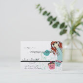 ベーカリー名刺 名刺 (スタンド正面)