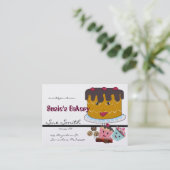 ベーカリー名刺 – 名刺 (スタンド正面)