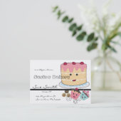 ベーカリー名刺 名刺 (スタンド正面)