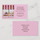 ベーカリー名刺 名刺 (正面/裏面)