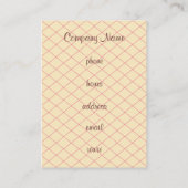 ベーカリー名刺 名刺 (裏面)