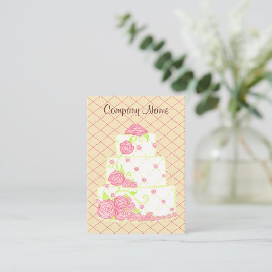 ベーカリー名刺 名刺 (スタンド正面)