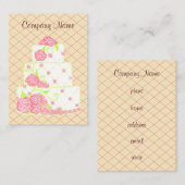 ベーカリー名刺 名刺 (正面/裏面)