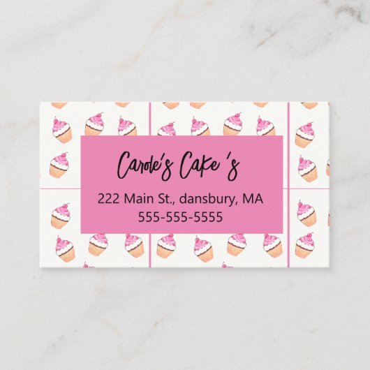 ベーカリー名刺 名刺 (正面)