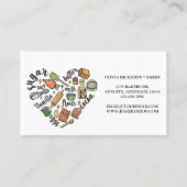 ベーカリー名刺 名刺 (裏面)