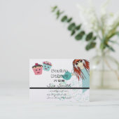 ベーカリー名刺 名刺 (スタンド正面)