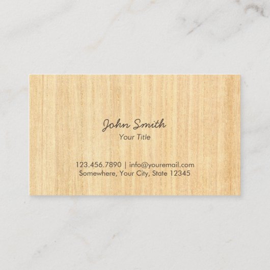 ベーカリー名刺 名刺 (裏面)