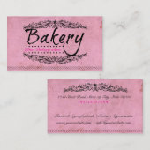 ベーカリー名刺 名刺 (正面/裏面)