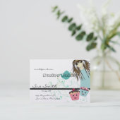 ベーカリー名刺 名刺 (スタンド正面)