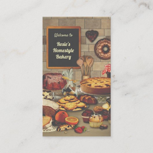 ベーカリー名刺 名刺 (正面)