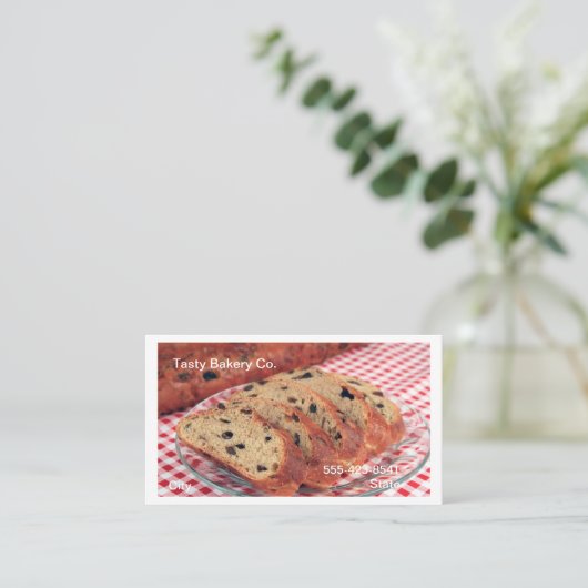 ベーカリー品 名刺 (スタンド正面)