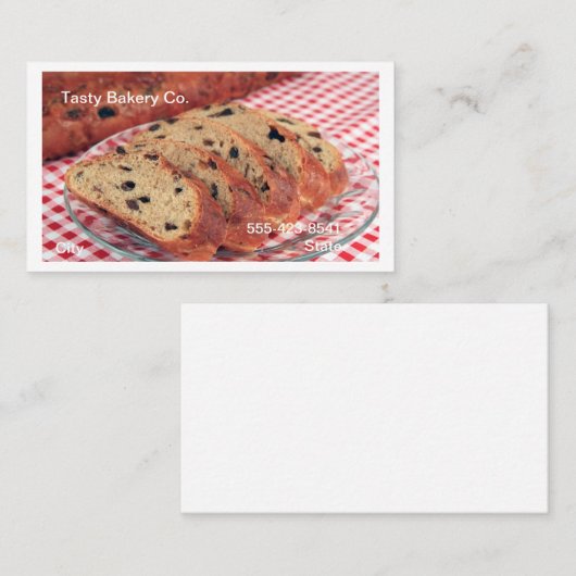 ベーカリー品 名刺 (正面/裏面)